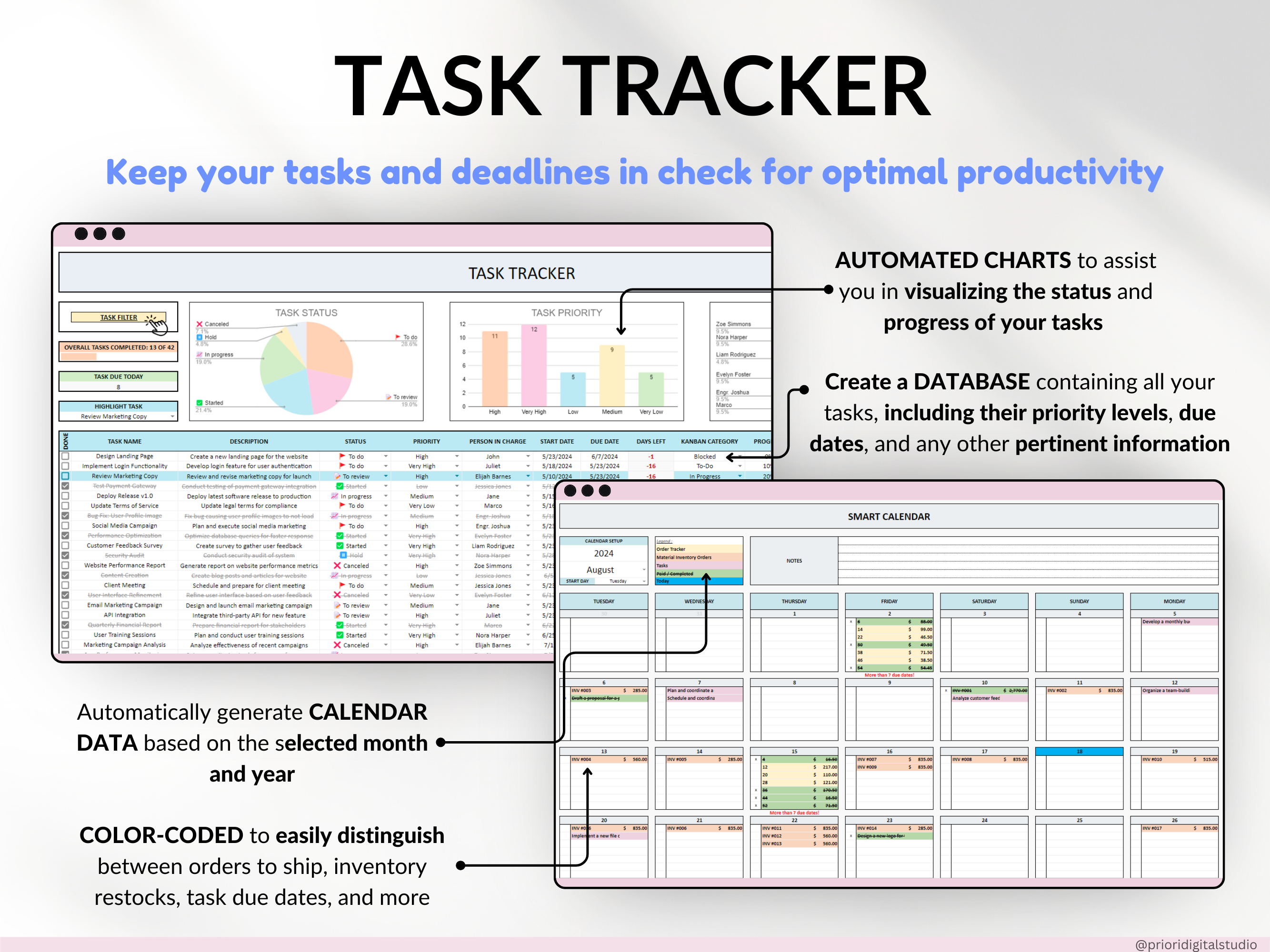 All-in-One Handmade Business Tracker