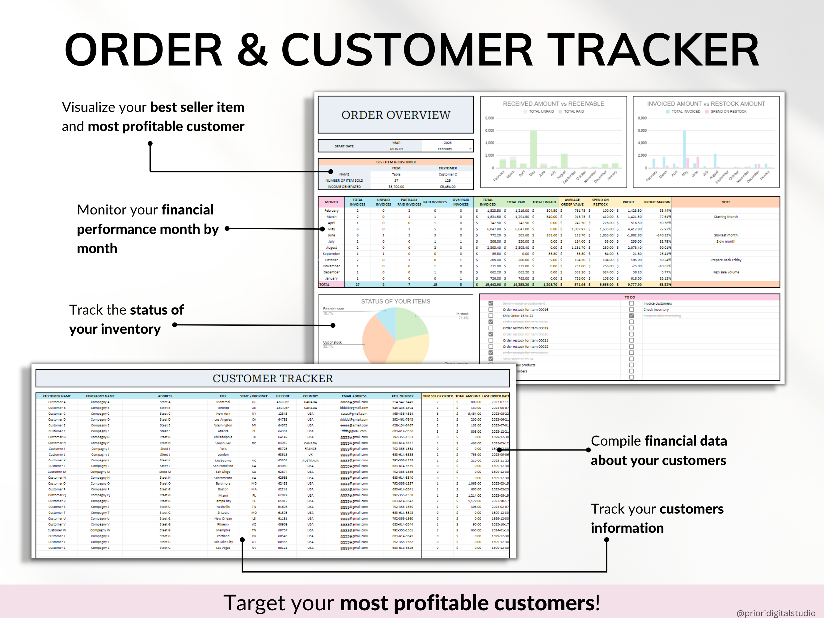 Handmade Small Business Tracker