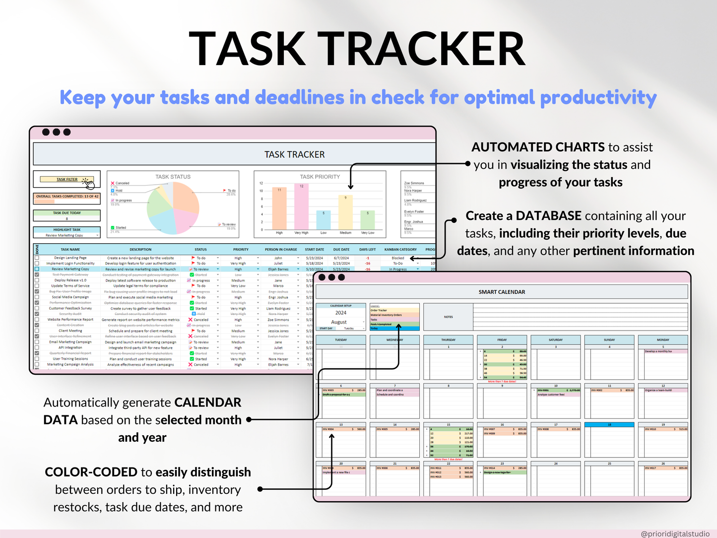 All-in-One Handmade Business Tracker