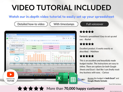 Rental Property Tracker Landlord Spreadsheet Multi Property Income and Expense Excel Google Sheets Rental Bookkeeping Rent Payment Tracker
