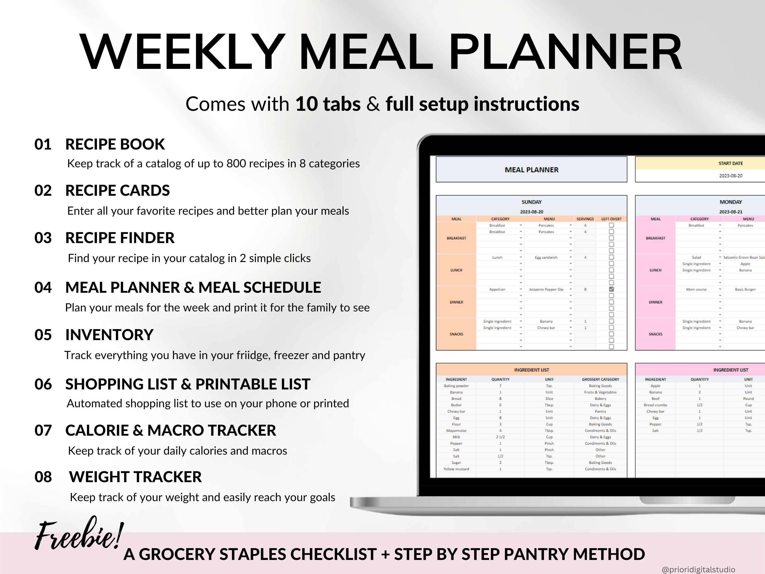 Small Business Bundle Bookkeeping Inventory Tracker Order Tracker Product Handmade Pricing Calculator Smart Bill Calendar Google Sheet Excel
