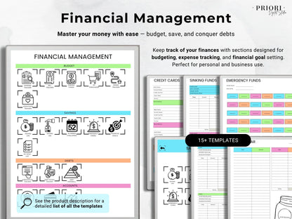 reMarkable Digital Planner 2025 2026 Daily Planner reMarkable 2 Template Minimalist Hyperlinked Planner for reMarkable Organization Planner
