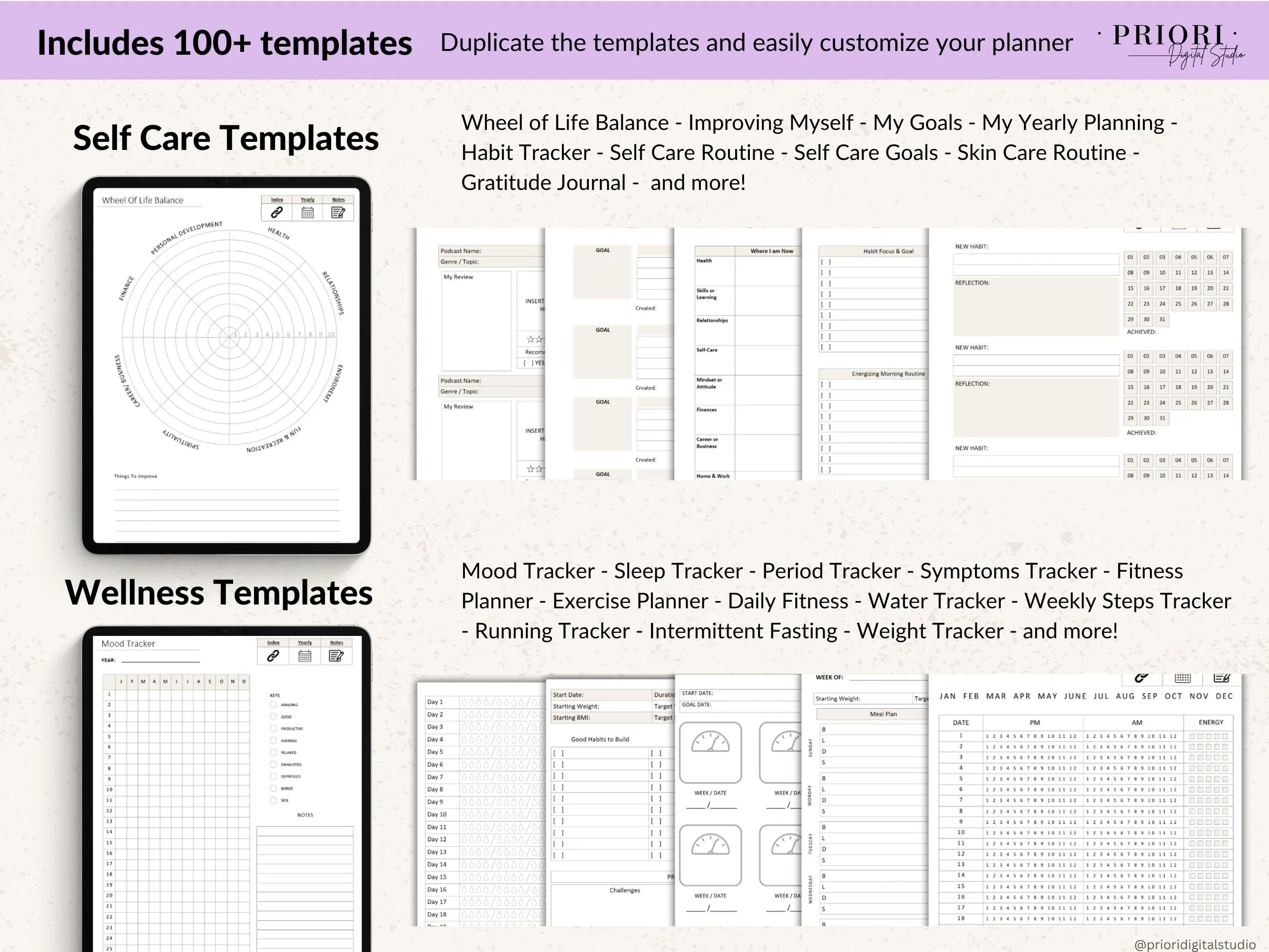 OneNote Planner 2025 2026 Digital OneNote Templates Hyperlinked Planner Daily Weekly Planner Organization Planner Professional OneNote 2025