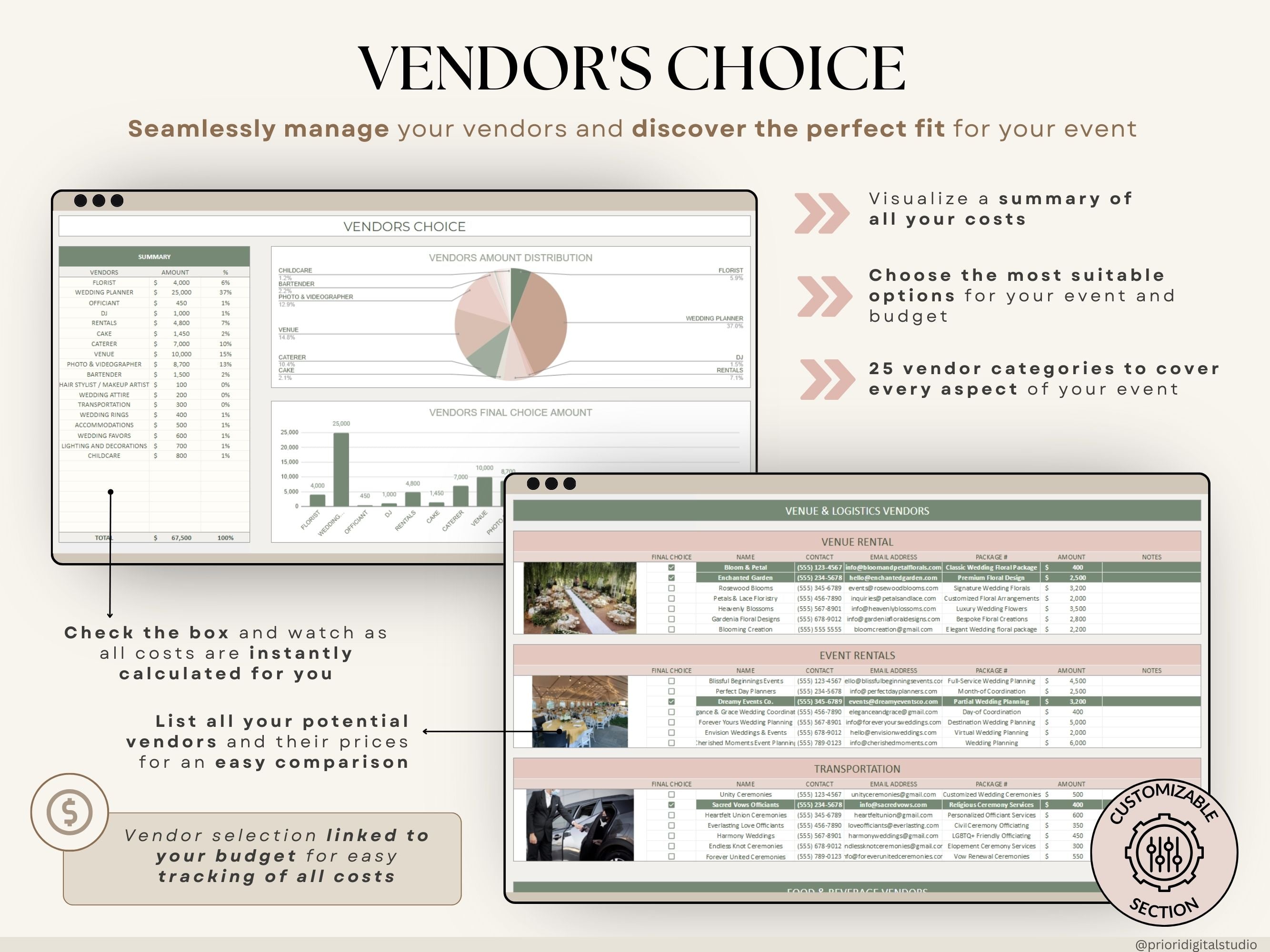 Event Planner Spreadsheet Party Planning Spreadsheet Google Sheets Excel Budget Tracker Bridal Shower Organizer Baby Shower Planner Template