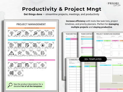 reMarkable Digital Planner 2025 2026 Daily Planner reMarkable 2 Template Minimalist Hyperlinked Planner for reMarkable Organization Planner