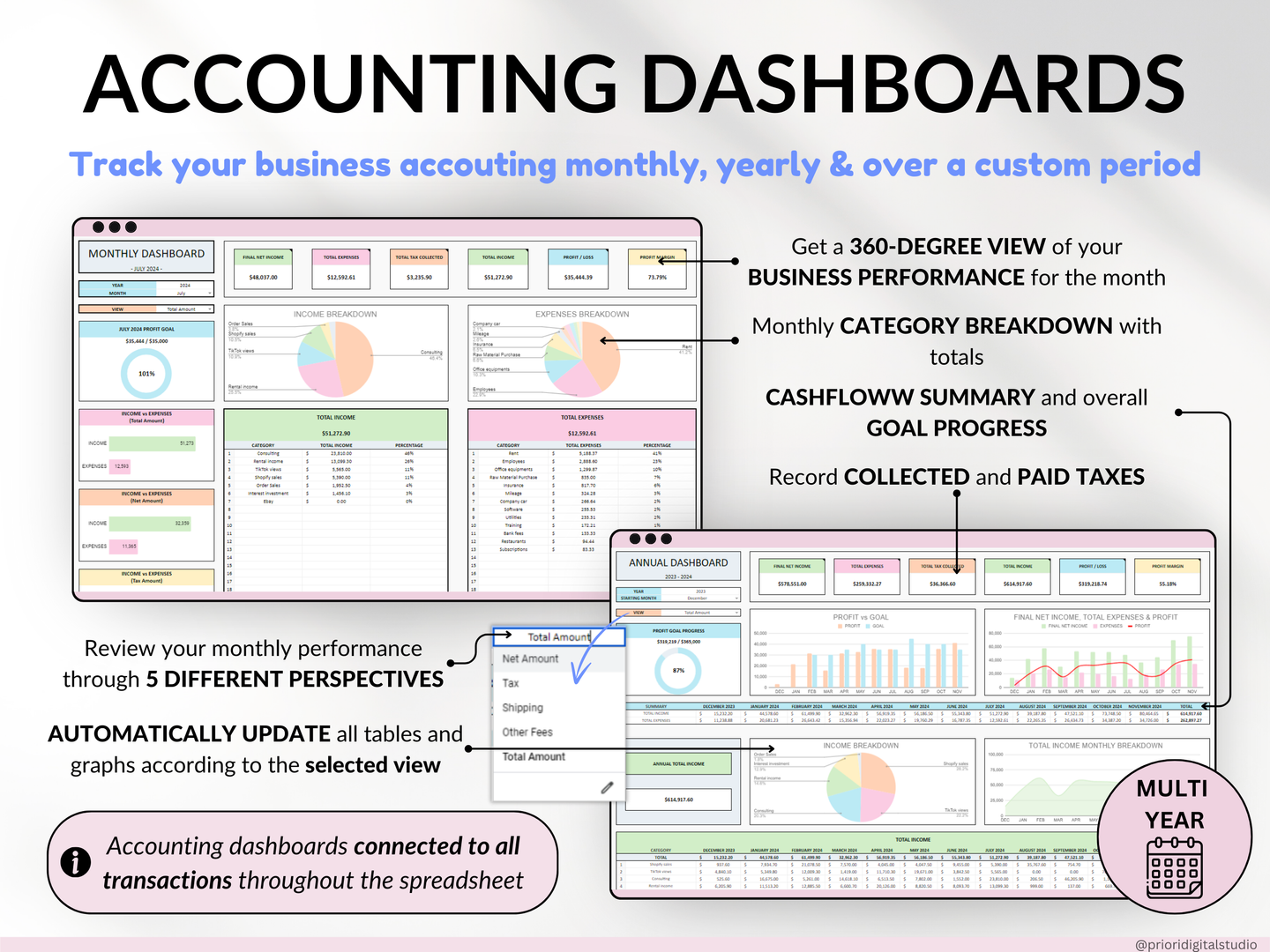 All-in-One Handmade Business Tracker