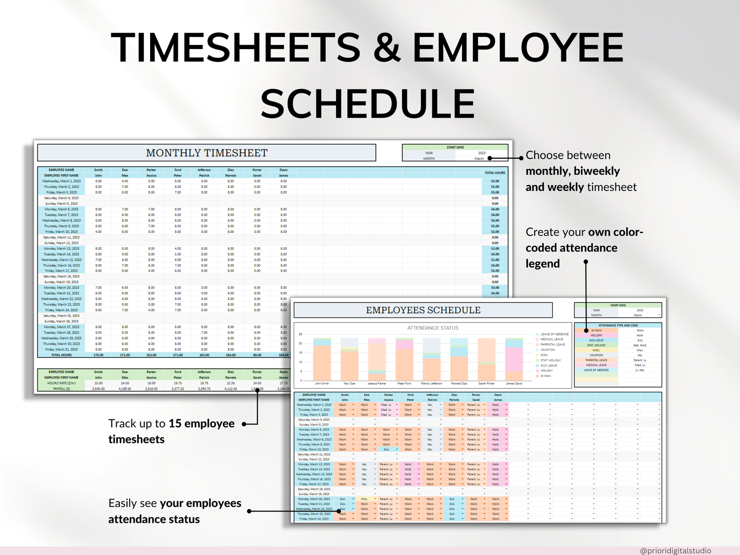 Small Business Spreadsheet Service Business Bookkeeping Client Tracker CRM Payroll Tracker Invoice Tracker Order Tracker Google Sheet Excel