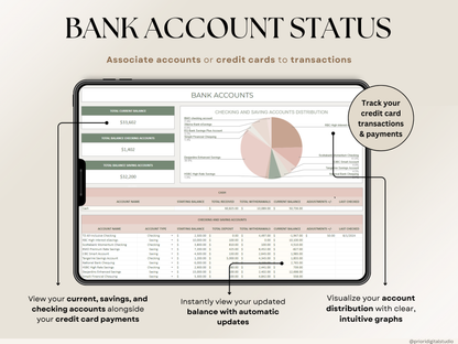 Ultimate Annual Budget Spreadsheet Monthly Budget Tracker Couple Financial Planner Bill Tracker Debt Tracker Savings Excel Google Sheets
