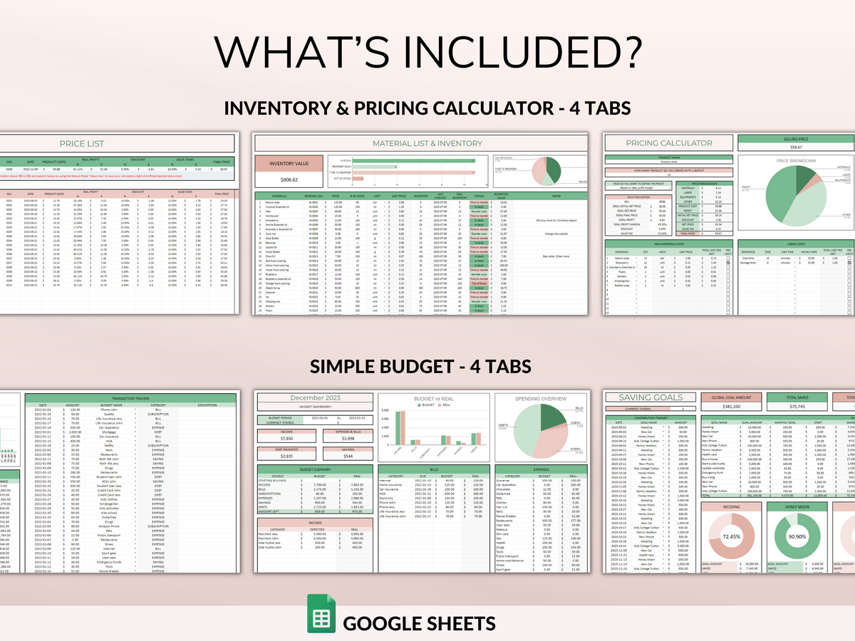 Premium PLR Bundle Spreadsheet Template | Priori Digital Studio ...