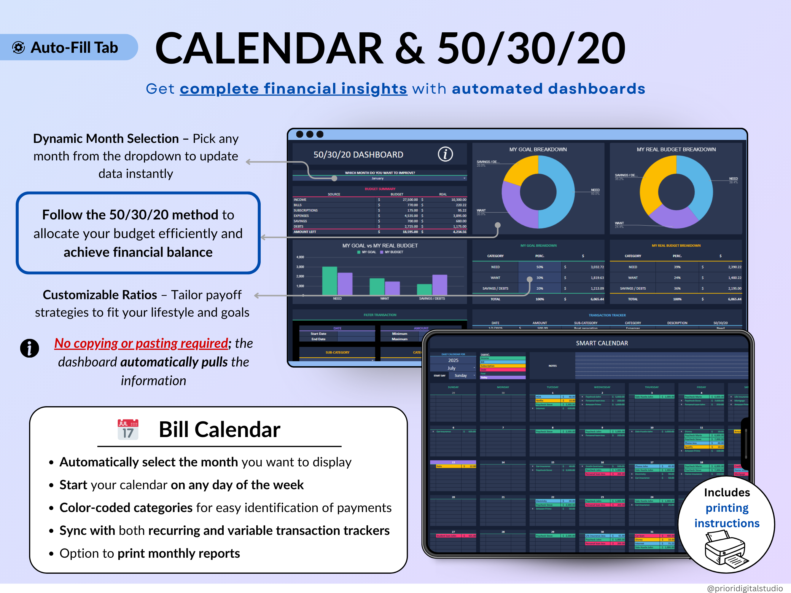Ultimate Annual Budget Spreadsheet Monthly Budget Tracker Couple Financial Planner Bill Tracker Debt Tracker Savings Excel Google Sheets