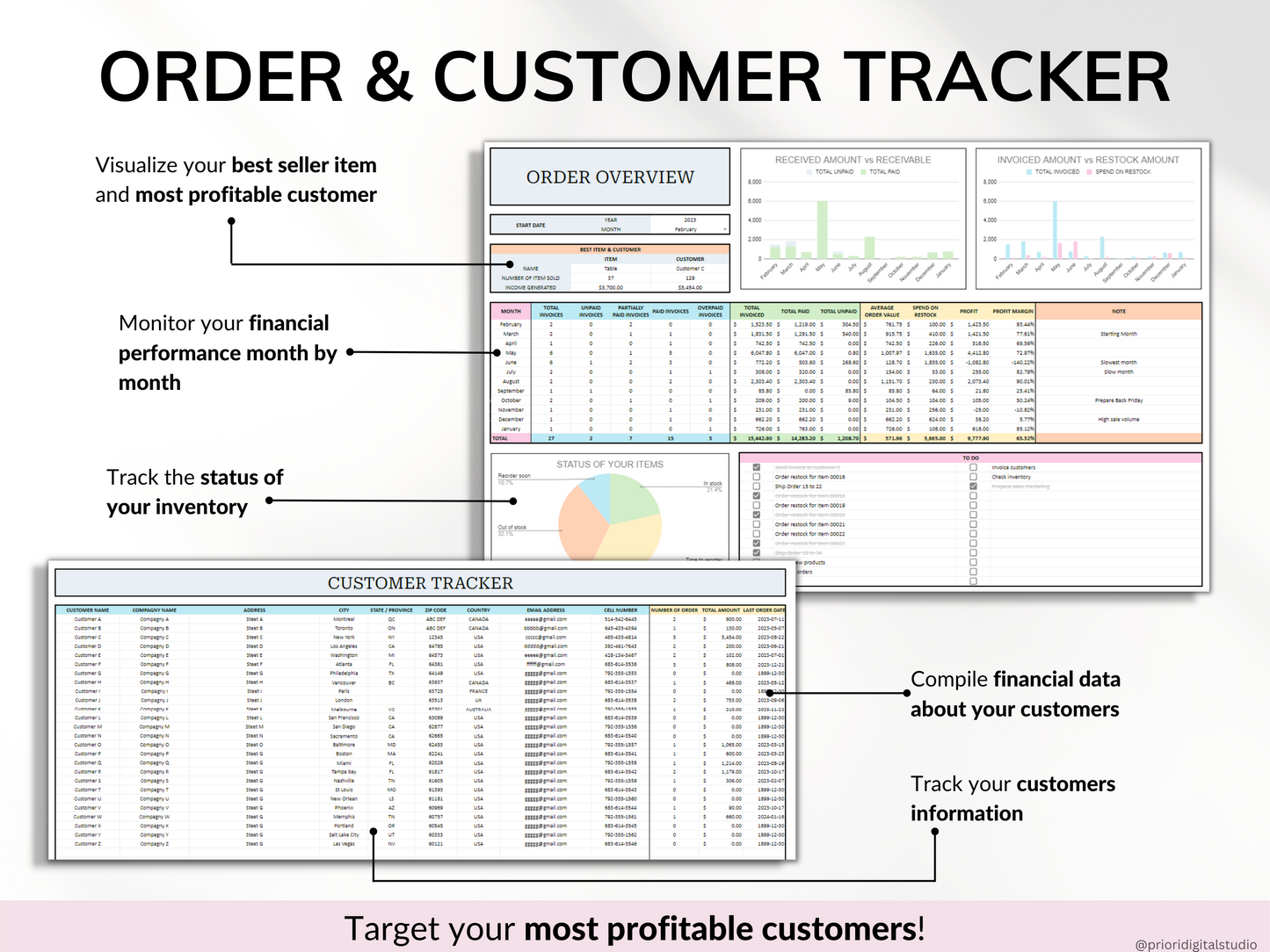 Handmade Small Business Tracker