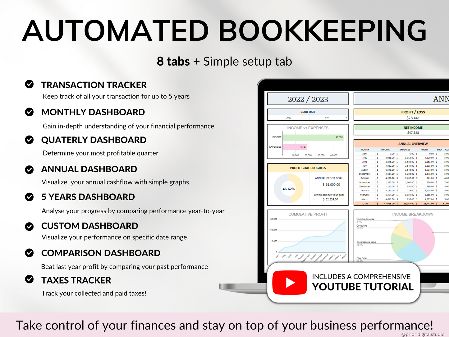 Service Based Small Business Tracker Spreadsheet Google Sheet Excel Inventory Tracker Bookkeeping Template Client Order Tracker Employee Timesheet Payroll