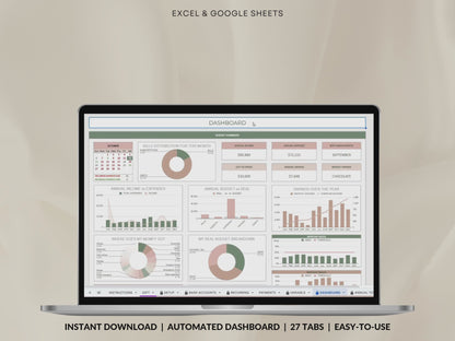 Paycheck Budget Spreadsheet Weekly Budget Monthly Budget Biweekly Bill Tracker Debt Tracker Financial Planner Google Sheets Excel Template