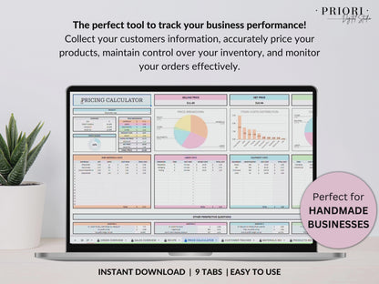 Handmade Small Business Tracker