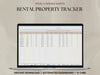 Rental Property Tracker Landlord Spreadsheet Multi Property Income and Expense Excel Google Sheets Rental Bookkeeping Rent Payment Tracker#color_rosy-sage