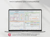 Small Business Spreadsheet Service Business Bookkeeping Tracker for Google Sheets Excel Invoice Tracker Client Tracker Order & Task Tracker