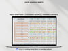 Health Wellness Tracker Spreadsheet Google Sheets Chronic Illness Symptom Log Daily Mental Health Journal Pain Tracker Excel Medical Binder