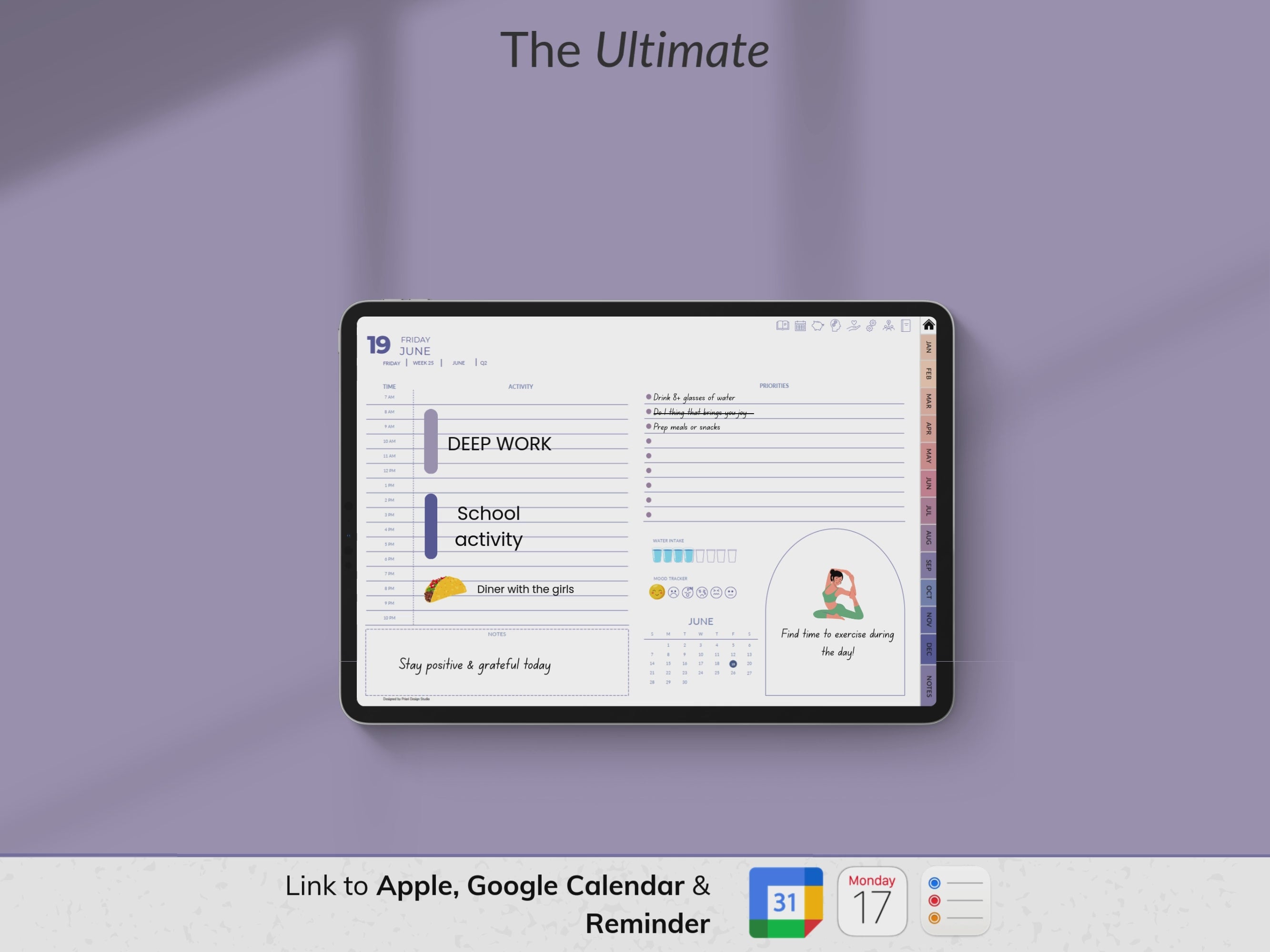 Ultimate Goodnotes Planner Horizontal