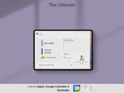 Ultimate Goodnotes Planner Horizontal