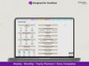 OneNote Planner 2025 2026 Professional One Note Template for Work Project Management Hyperlinked Planner Weekly Planner Organization Planner