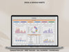 Paycheck Budget Planner Excel & Google Sheets Template Weekly Paycheck Budget Biweekly Paycheck Spreadsheet Bill Tracker Custom Budgeting