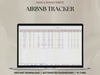 Airbnb Spreadsheet Vacation Rental Property Tracker Bookkeeping Template Google Sheets Booking Calendar Excel Short-Term Rental Management#color_rosy-sage