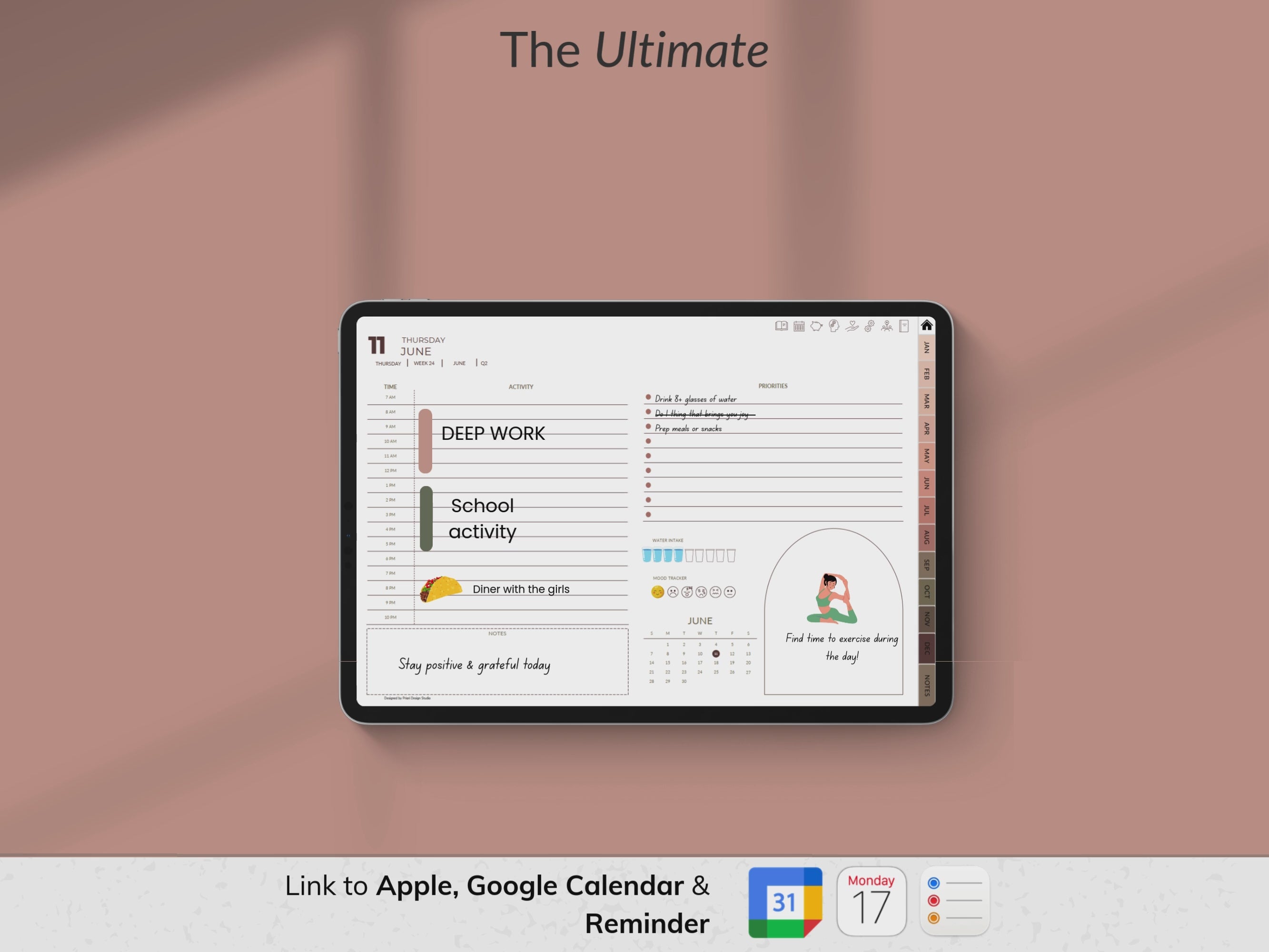 Ultimate Goodnotes Planner Horizontal