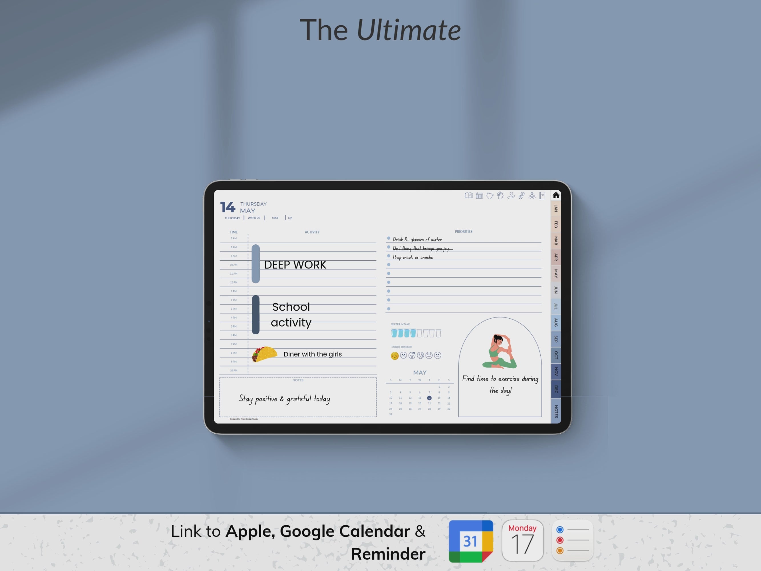 Ultimate Goodnotes Planner Horizontal