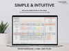 Habit Tracker Spreadsheet Google Sheets Excel Daily Habit Planner Weekly Goal Planner Digital Routine Dashboard Habit To Do List Template#color_multicolor
