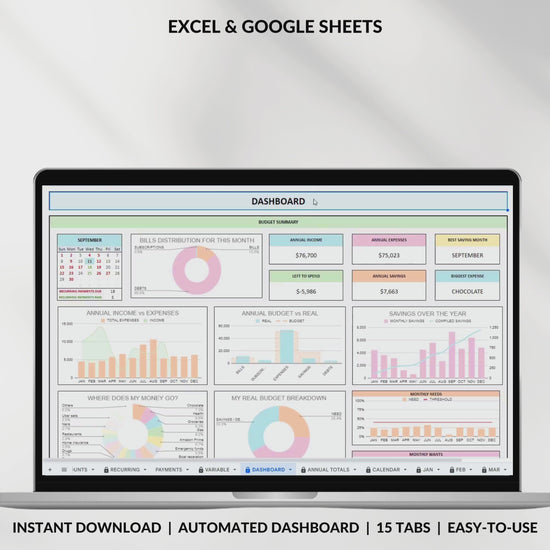 Paycheck Budget Spreadsheet Weekly Budget Monthly Budget Biweekly Bill Tracker Debt Tracker Financial Planner Google Sheets Excel Template