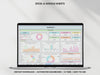 Paycheck Budget Spreadsheet Weekly Budget Monthly Budget Biweekly Bill Tracker Debt Tracker Financial Planner Google Sheets Excel Template