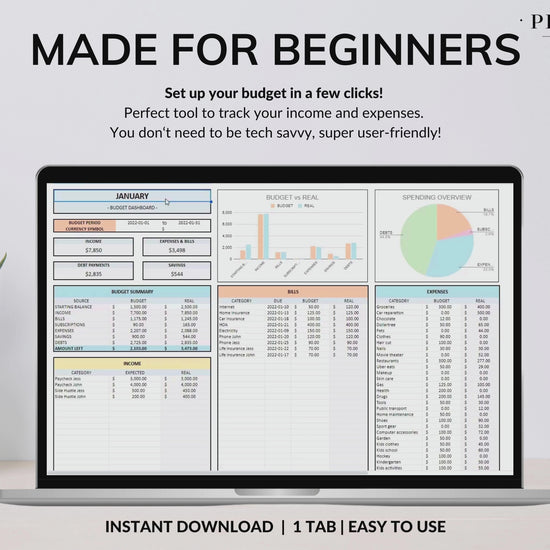 Simple Budget Planner Monthly Budget Spreadsheet Google Sheets Excel Weekly Paycheck Budget Template Biweekly Budgeting by Paycheck Expense Tracker